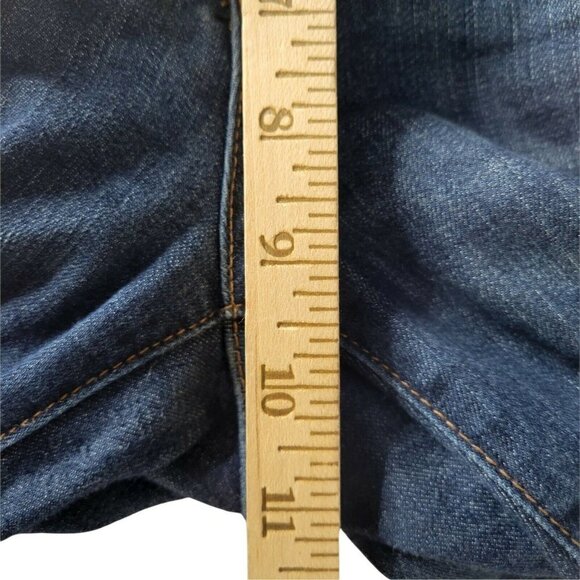 Kut from the Kloth Jeans Size 6 32X32.5 Blue Straight Leg Mid Rise - Picture 10 of 11